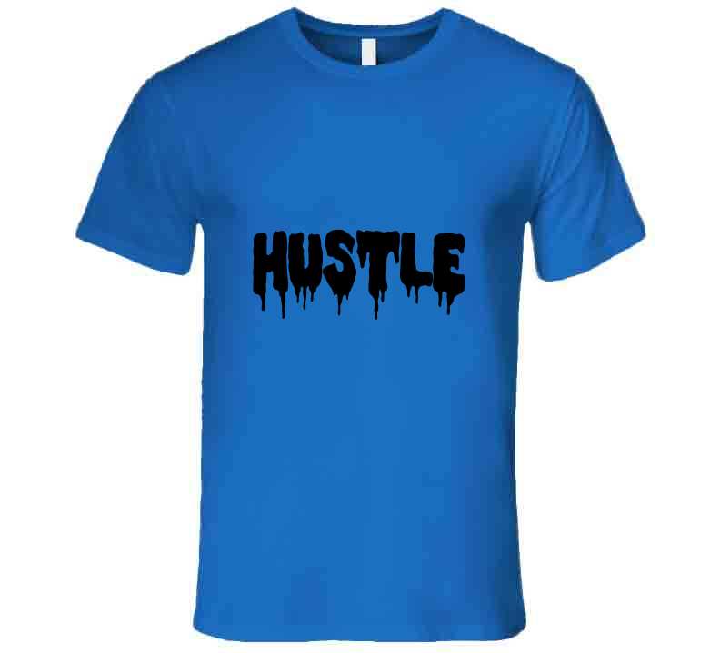 Hustle Drip Blue Hoodie