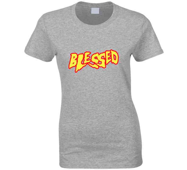 Blessed ( Gray ) T Shirt