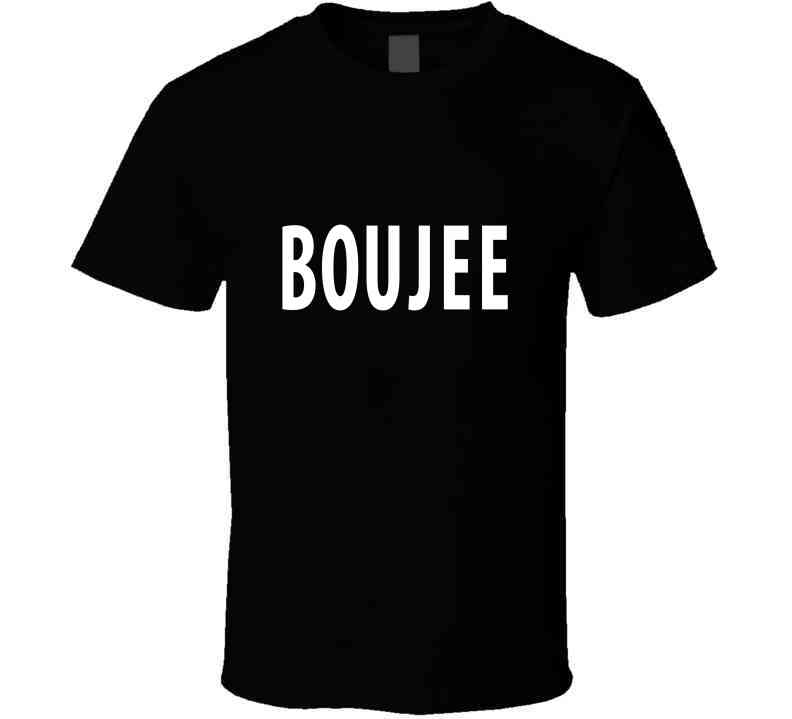 Boujee Black Ladies T Shirt