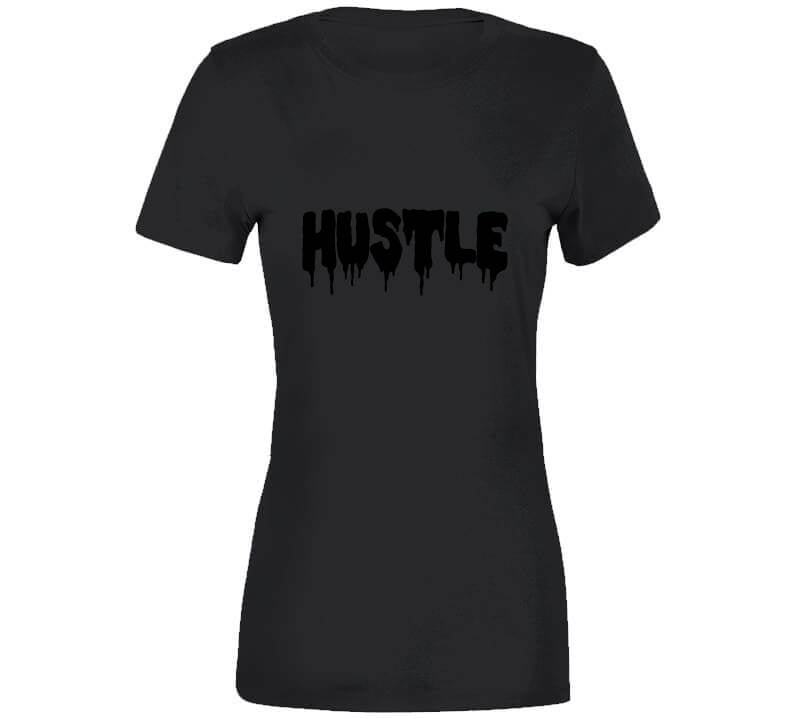 Hustle Drip Gray Sweatshirt Crewneck Sweatshirt