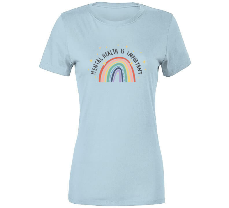 Mental Health ( Blue )  T Shirt