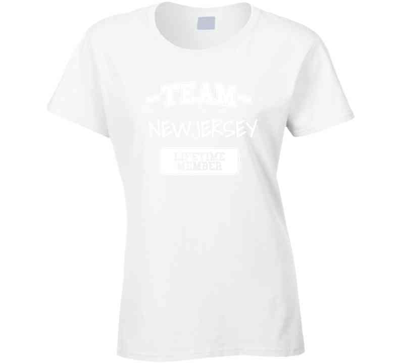 Team New Jersey Blue  T Shirt