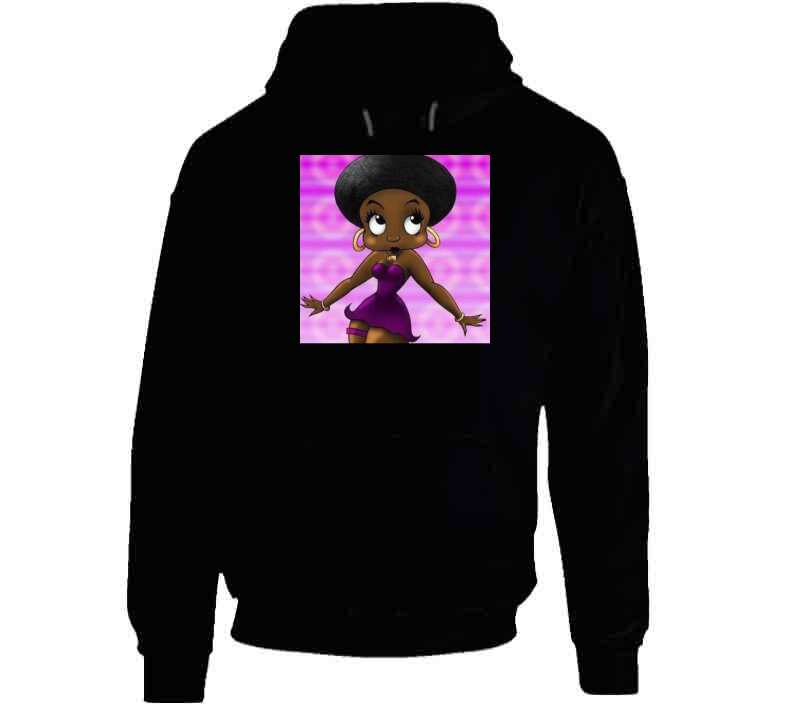 Purple Betty  Ladies T Shirt