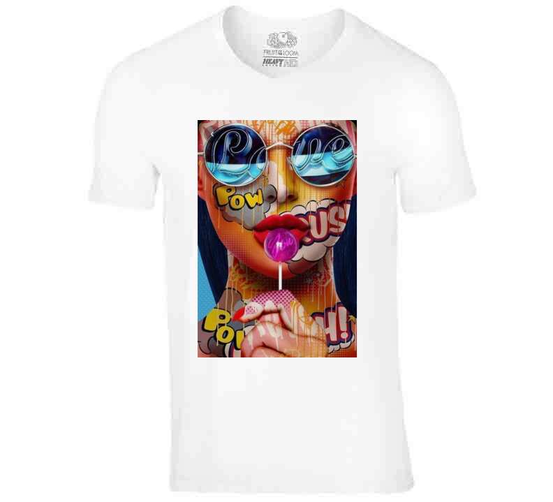 Retro Love Pop  T Shirt