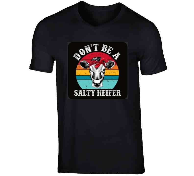 Salty Heifer ( Black ) Hoodie