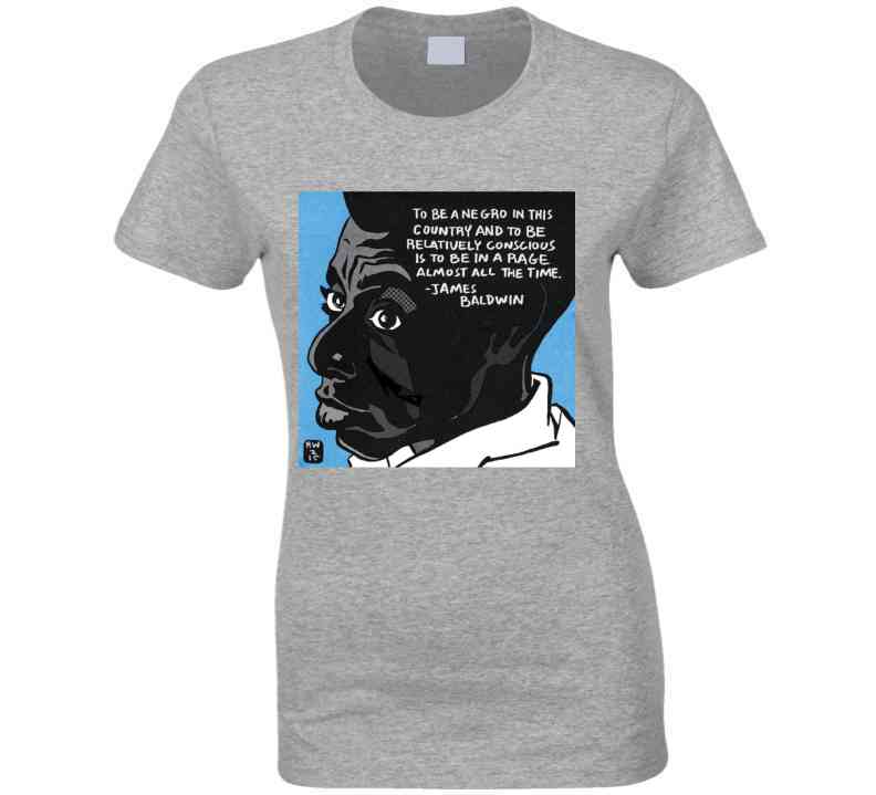 Baldwin Ideas (gray)  T Shirt