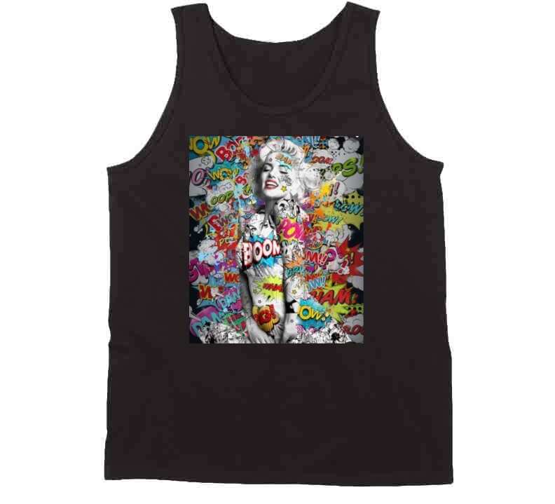 Throwback Retro Pop - Black  Tanktop