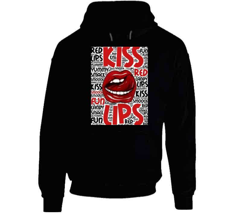 Hot Kiss Lips  T Shirt