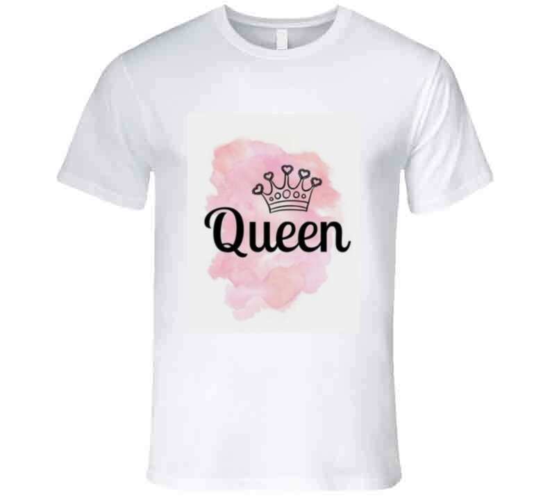 Original Pink Queen Graphic Tee Hoodie