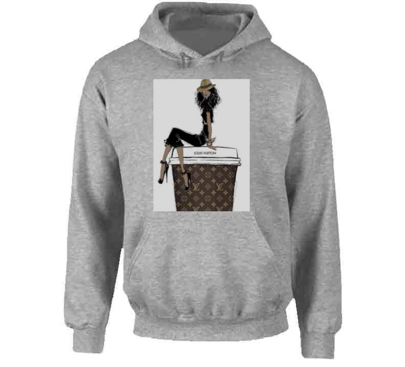 Cup Of Couture ( Gray ) Ladies T Shirt