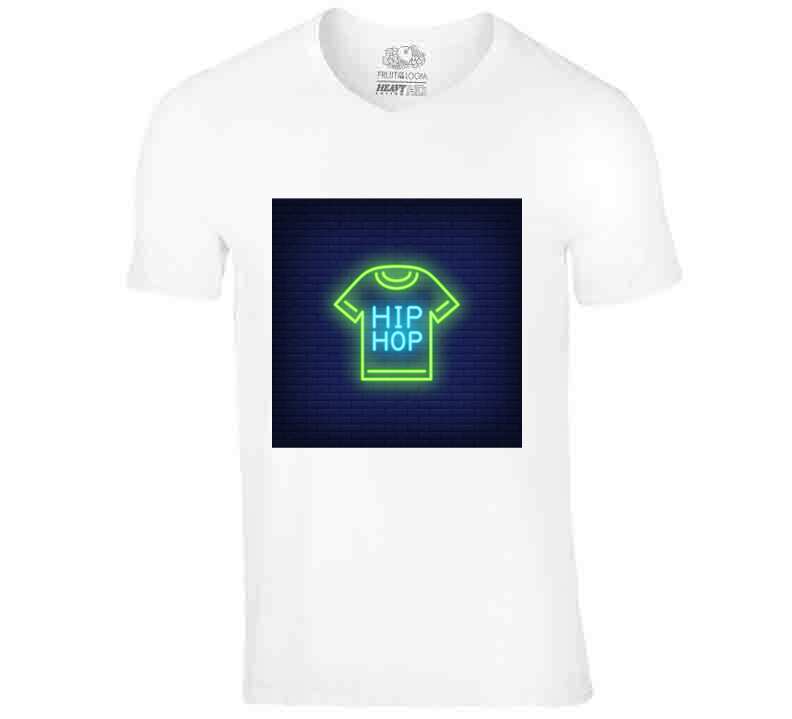 Hiphop Neon Tee  T Shirt