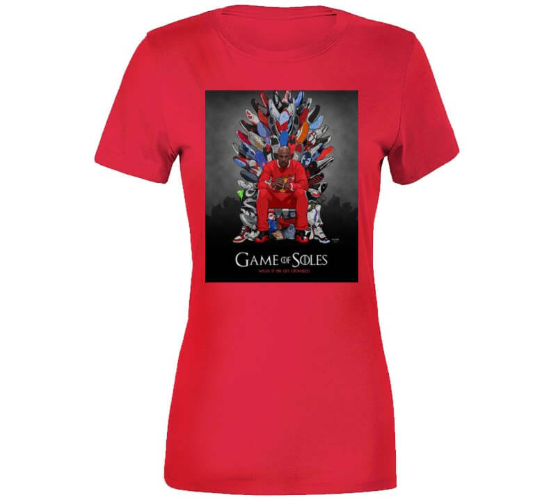 Game Of Soles Red T Shirt