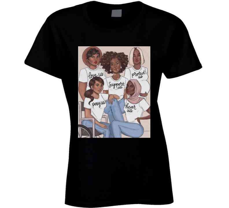 Sistas Tee White  T Shirt