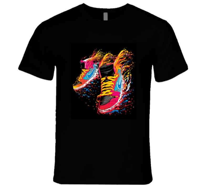 Kicks On Color T Shirt