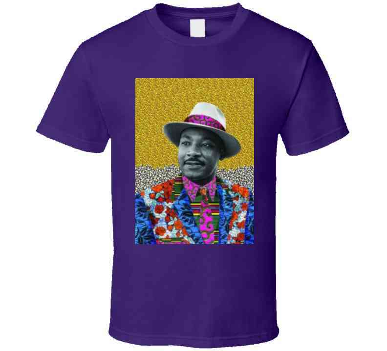 The Color King Purple Ladies T Shirt