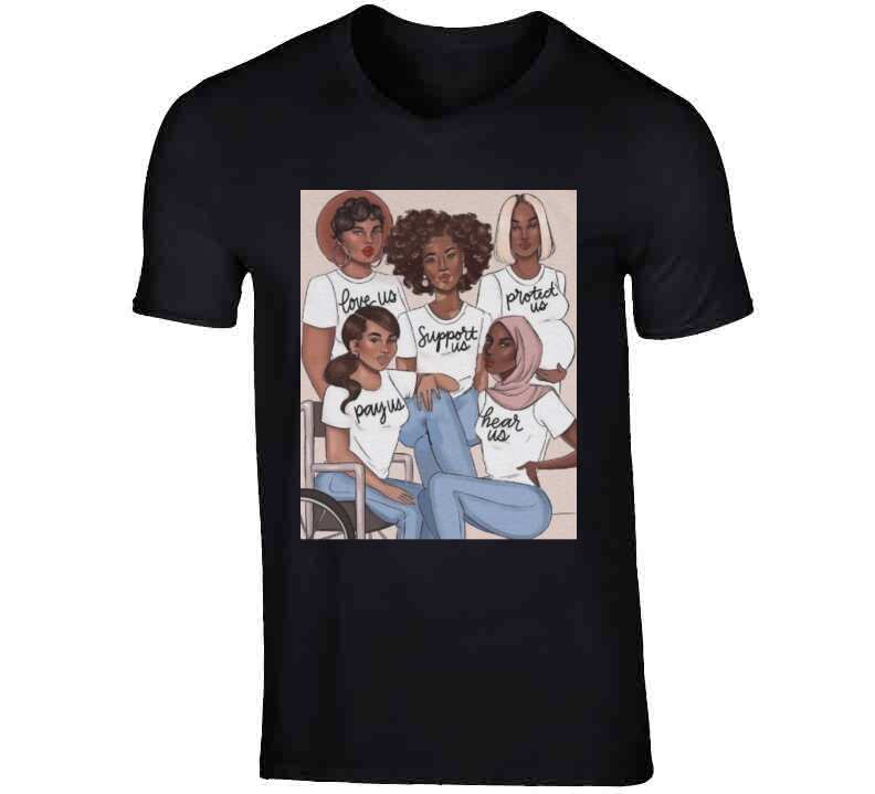 Sistas Tee White  T Shirt