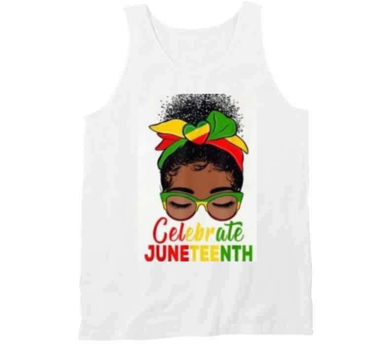 Celebrate Juneteenth Ladies T Shirt