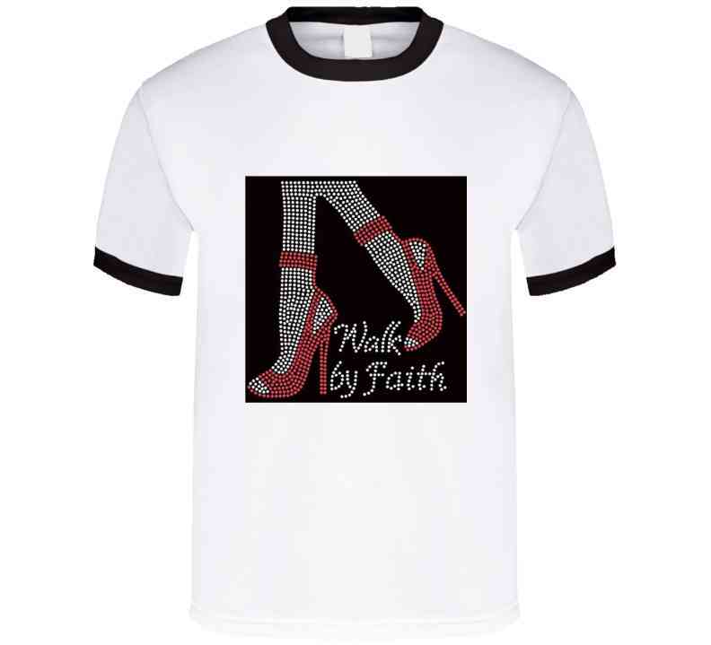 Black Walk By Faith T Shirt