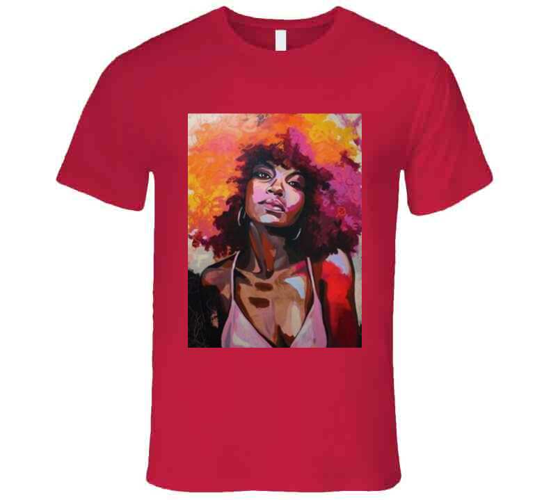 Ms. Cookie ( Red ) Ladies T Shirt