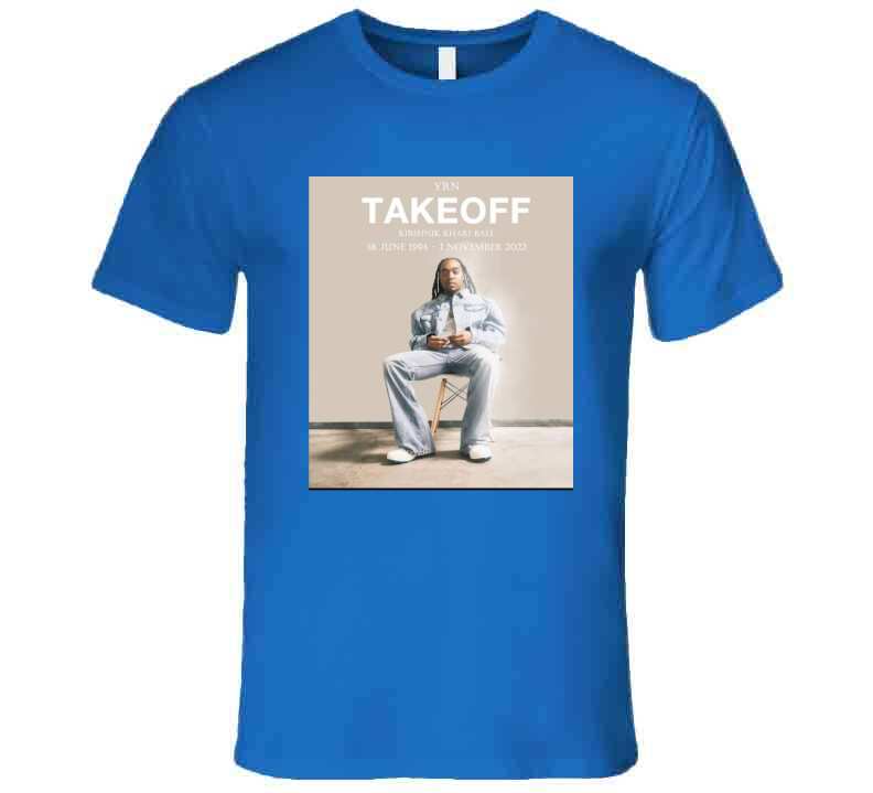 Heavenly Take Off Royal Blue Ladies T Shirt