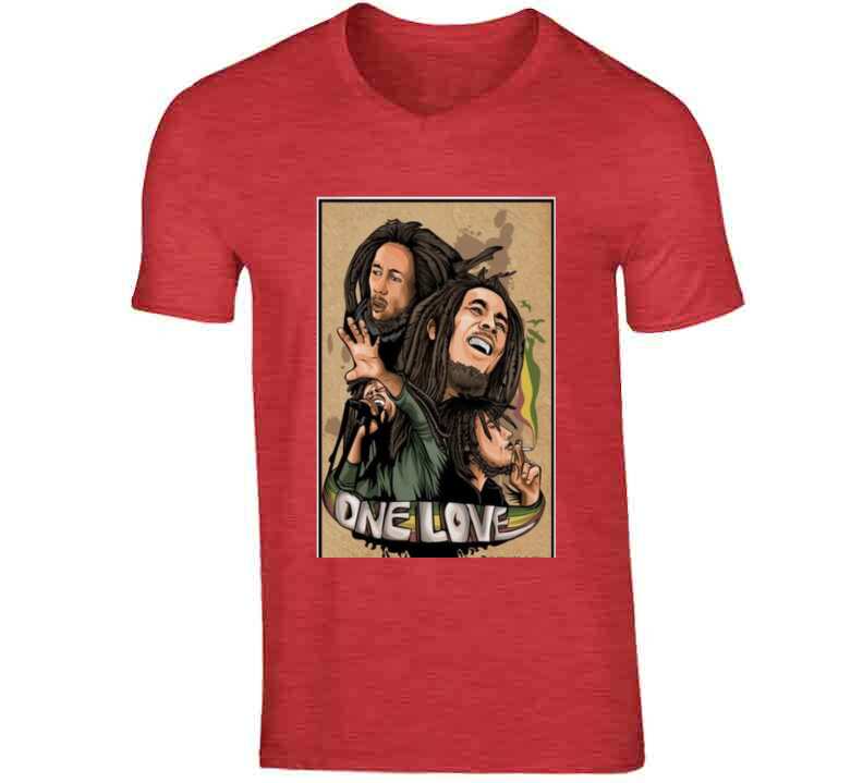 One Love ( Red ) T Shirt