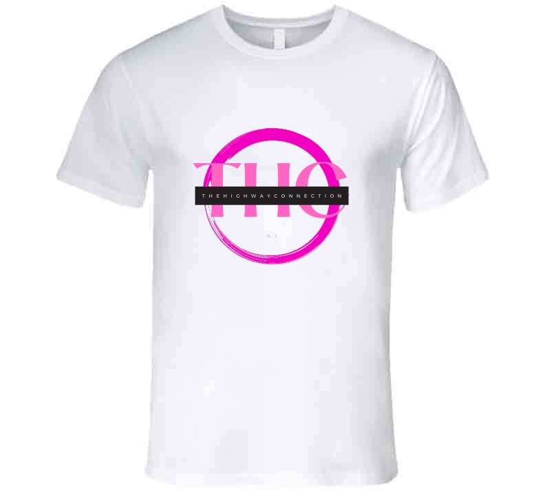 T H C Brand Pink Tee T Shirt