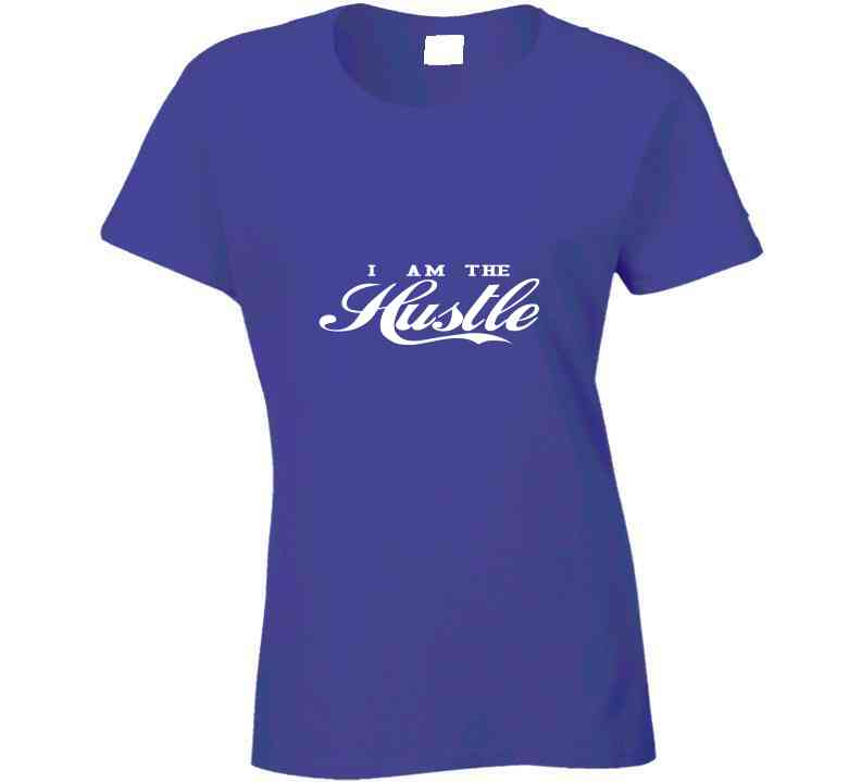 I Am The Hustle ( Purple ) T Shirt