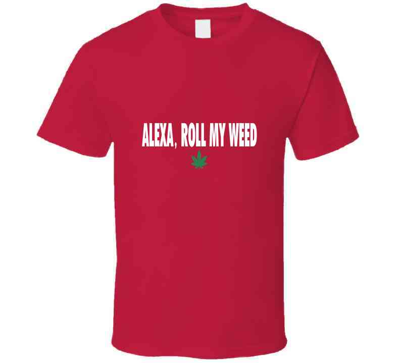 Alexa, Roll ( Red ) Ladies T Shirt