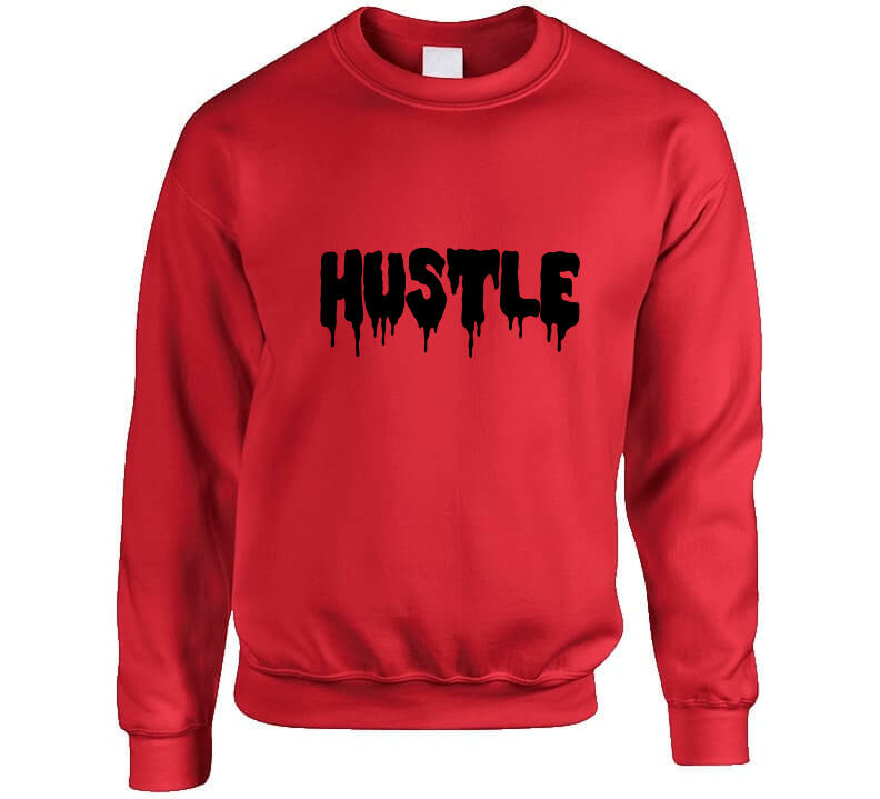 Hustle Drip Red Hoodie