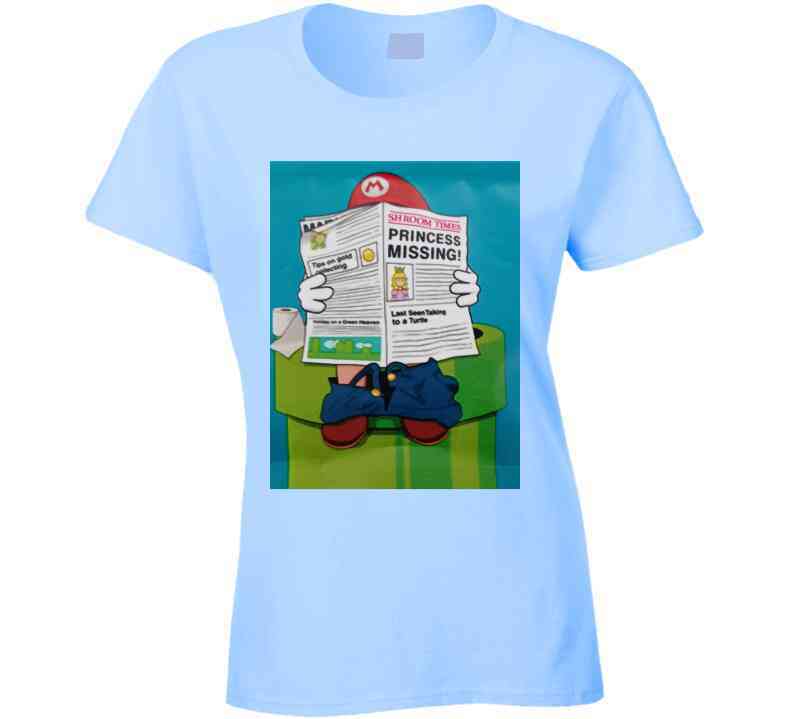 Missing Princess Baby Blue T Shirt