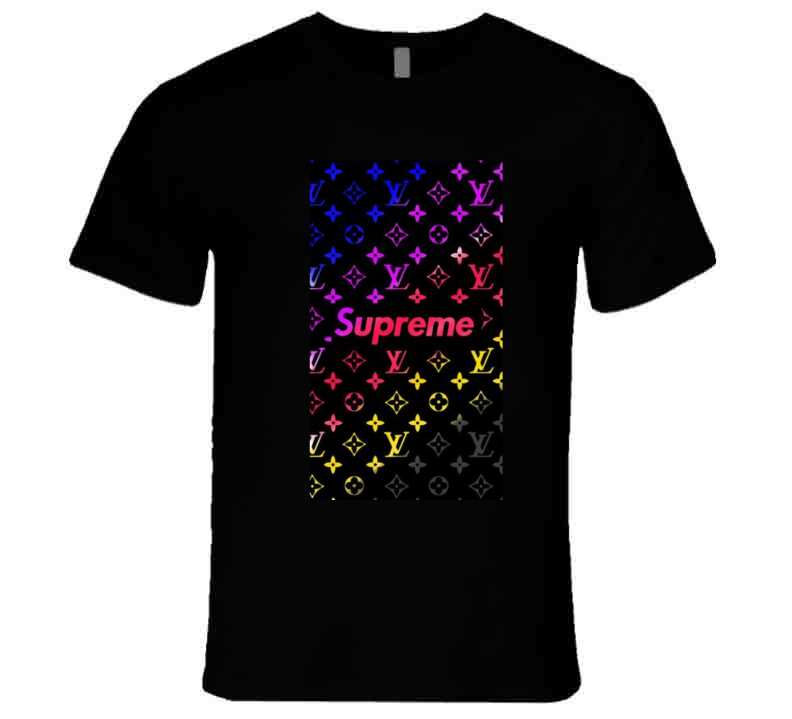 Super Rainbow ( Blue ) T Shirt