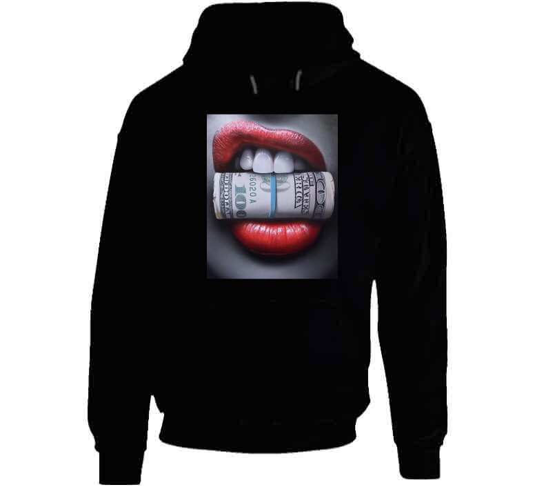 Get Money Black  Crewneck Sweatshirt