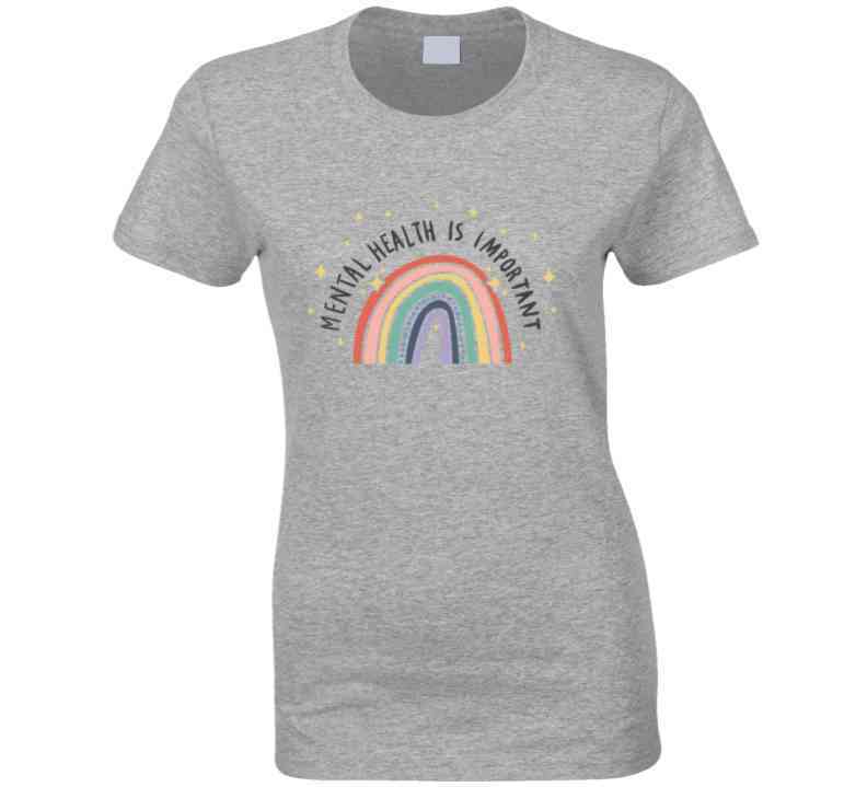 Mental Health ( Gray ) T Shirt