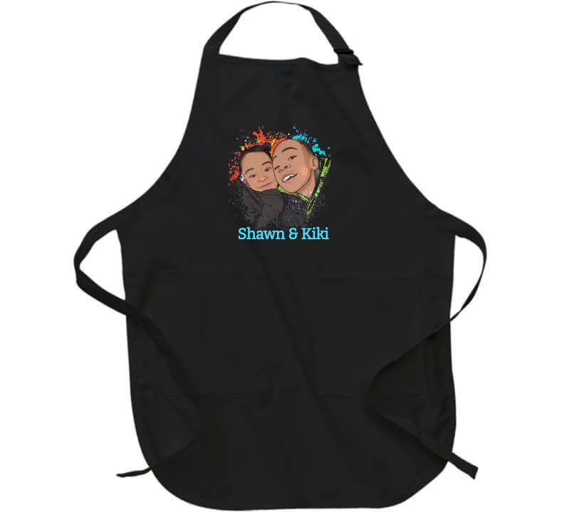 Shawn &amp; Kiki Adult Tee Baby One Piece