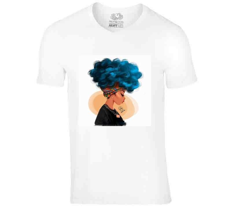 Lady Blue Tee  Ladies T Shirt