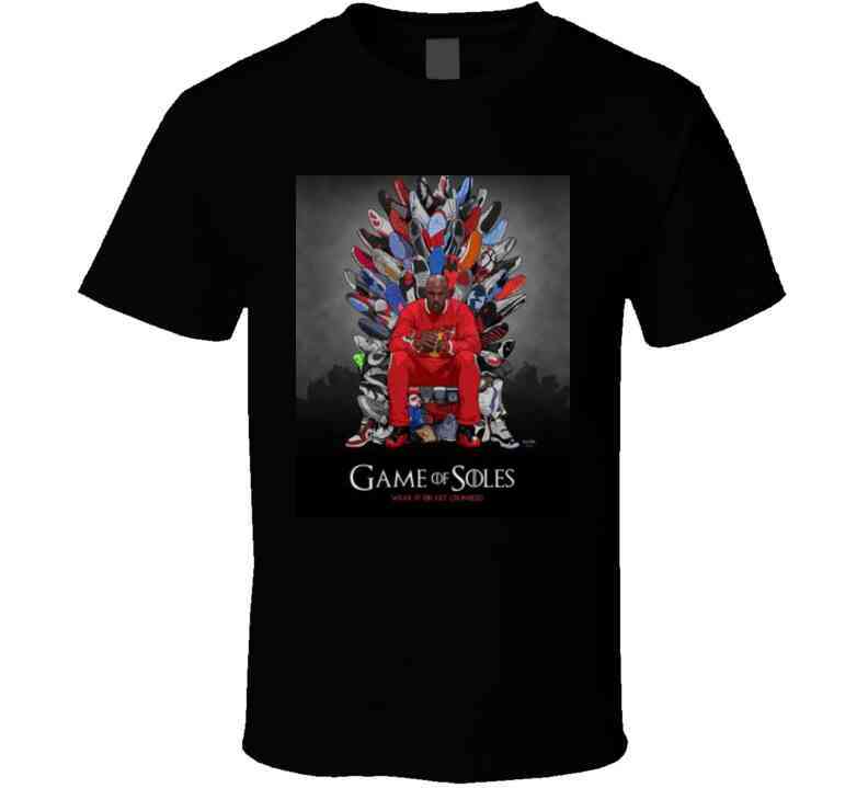 Game Of Soles Blue T Shirt