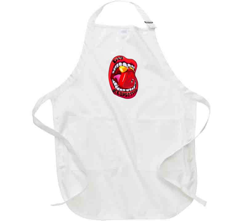 Disrespectful Mouf Apron