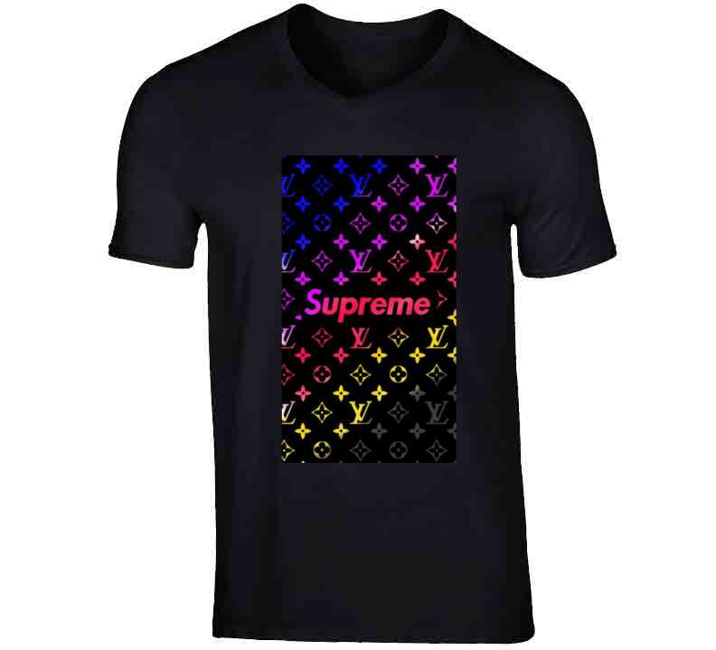 Super Rainbow ( Blue ) T Shirt