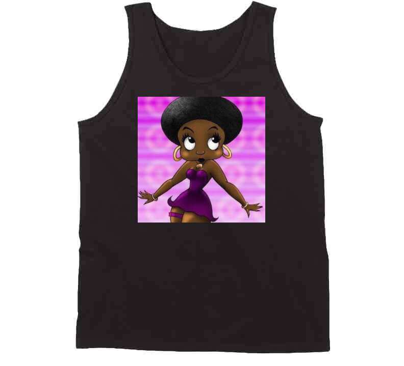 Purple Betty  Ladies T Shirt