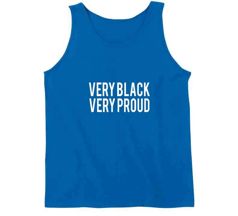 Very Black Very Proud Blue Crewneck Sweatshirt