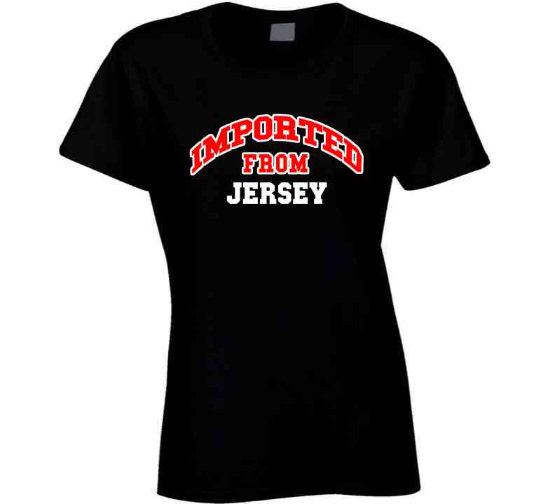 Imported From Jersey ..  T Shirt