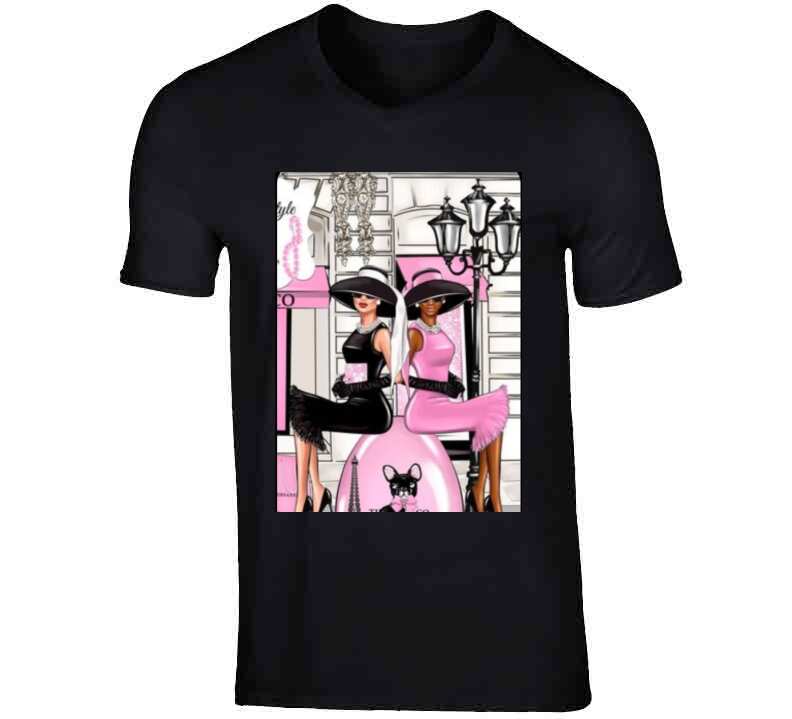 Tiffy Girls ( Black ) Ladies T Shirt