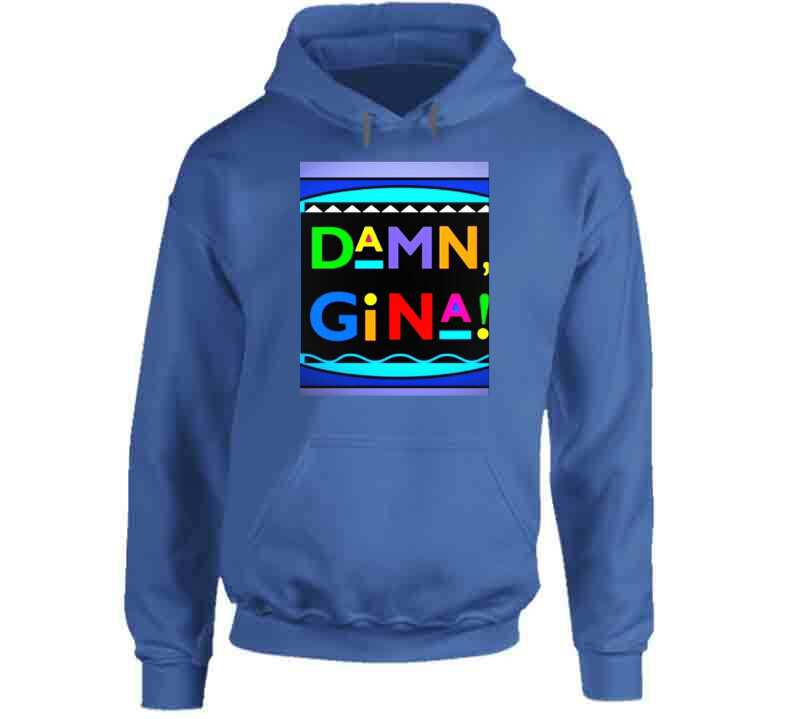 Damn Gina Blue T Shirt