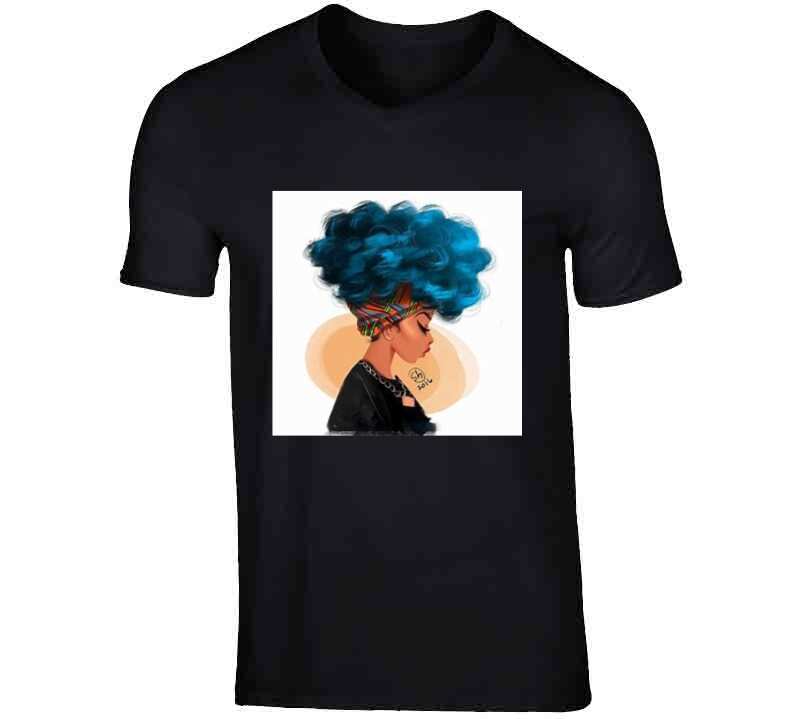 Lady Blue Tee  Ladies T Shirt