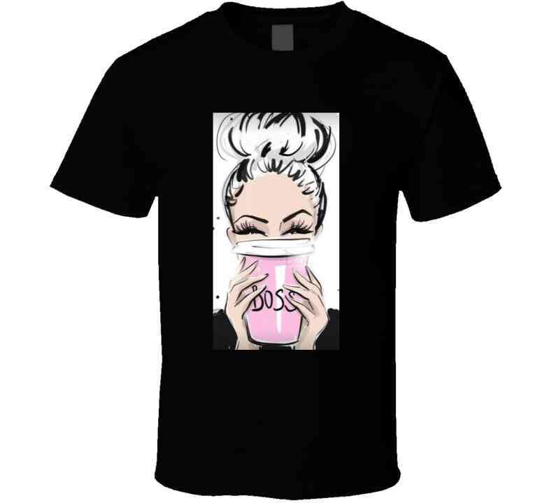 Boss Lady Black Ladies T Shirt