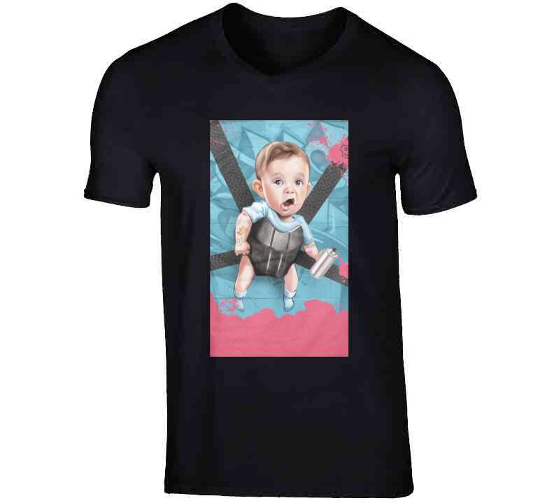 Hold On Baby Blue T Shirt