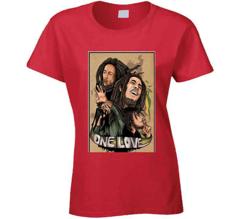 One Love ( Red ) T Shirt