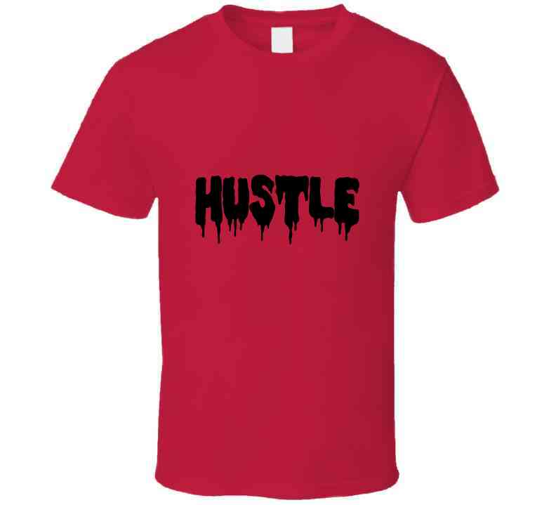 Hustle  Red Sweatshirt Crewneck Sweatshirt