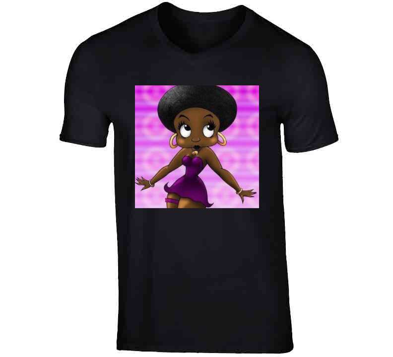 Purple Betty  Ladies T Shirt