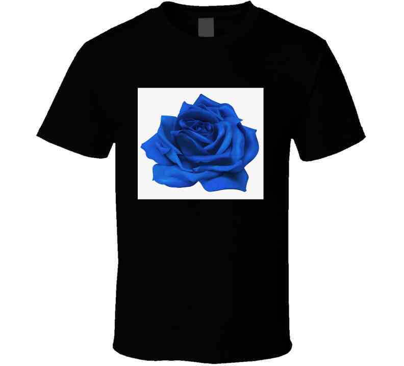 Blue Rose Tee Ladies T Shirt